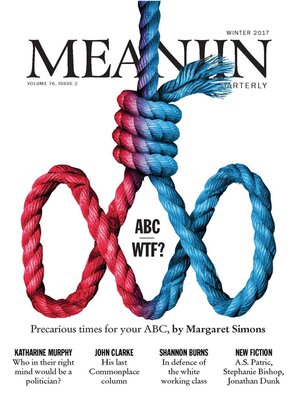 cover image of Meanjin, Volume 76, No 2
